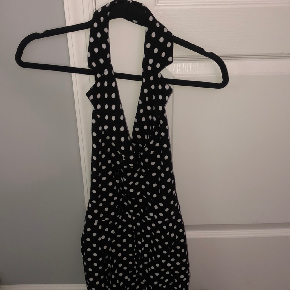 COPY - Polka a dot halter romper